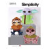 Simplicity 18" Plush Aliens S9515 - Paper Pattern, Size OS (One Size Only)