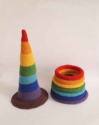 Montessori stacking rings