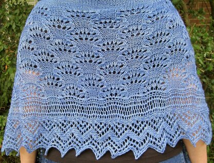 Pitlochry Long Wingspan Shawl