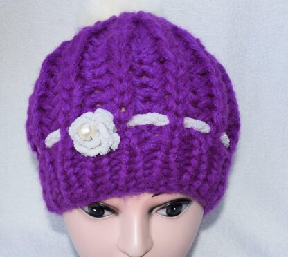 Hat and neck warmer set