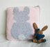 Fluffy Bunny Cushion Cover