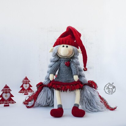 Christmas girl  elf doll