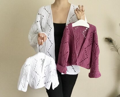 Tara Zig Zag Cardigan N 699