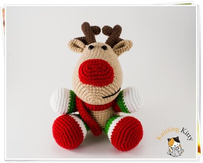 Amigurumi Christmas Reindeer