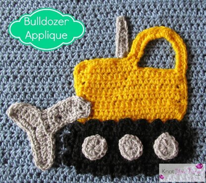 Bulldozer Applique