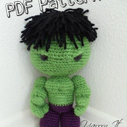 Hulk Sackboy Amigurumi