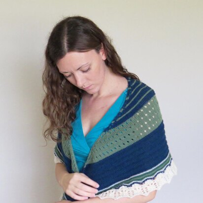 Biscayne Shawl