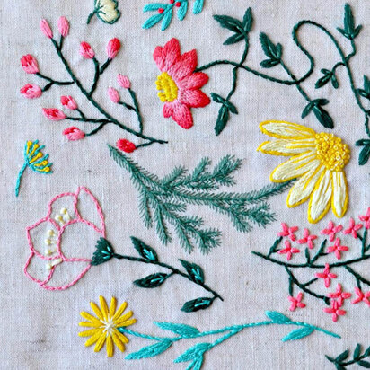 Free Embroidery Pattern / PDF / Printable / Super Creative