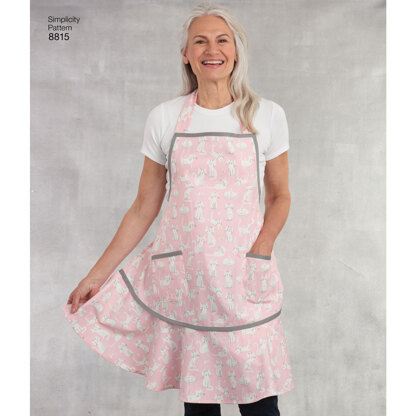 Simplicity 8815 Child's and Misses Apron - Paper Pattern, Size A (S - L / S - L)