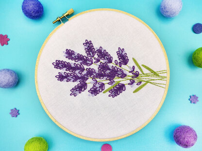 Oh Sew Bootiful Lavender Embroidery Kit