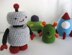 Robots, Rockets and UFO's Amigurumi Pattern Set