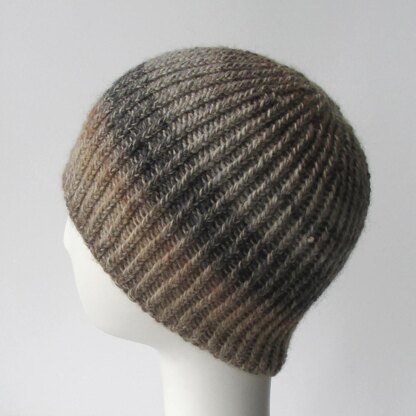 Twisted Rib Reversible Hat