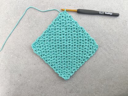 C2C V Stitch Square