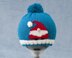P148 Christmas Gnome Motif Hat