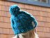 Super Bulky Cable Hat with Pom Pom