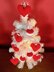 Christmas Bauble Tree Decoration in King Cole Glitz DK