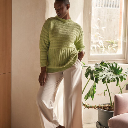 Astilbe Sweater in Rowan Handknit Cotton - Downloadable PDF