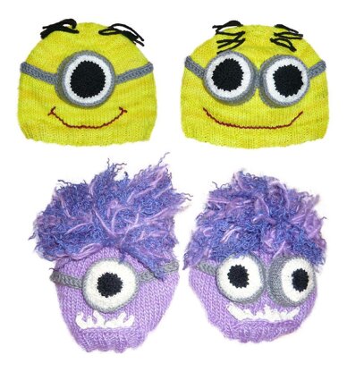 Despicable Me Knitted Minion Hat Pattern