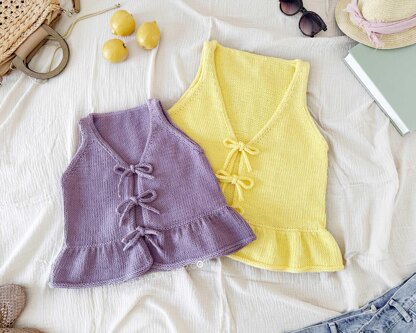 5 adult sizes - SORBETTO Knit Top
