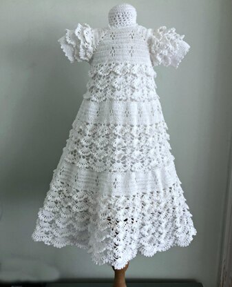 Little Ruffles Baptism Outfit
