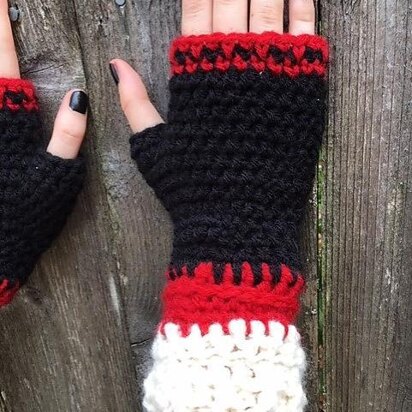 Spiked mitts