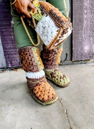 Granny Square Steppers