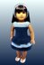 Doll Dress Knitting Pattern. Fits American Girl and 18 inch dolls