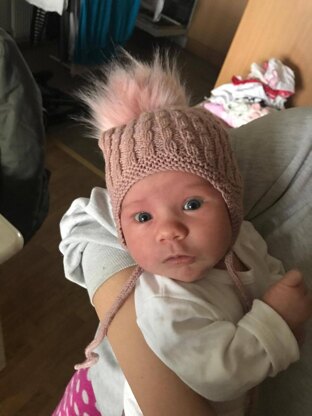 Lea Leo baby hat