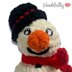 Easy snowman amigurumi
