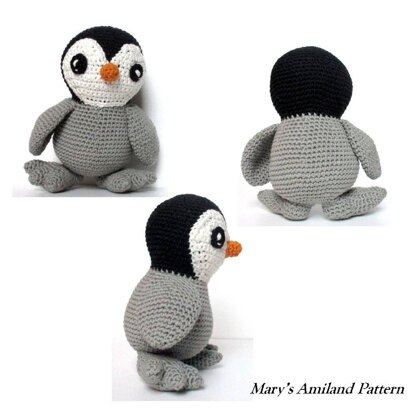 Amigurumi Caesar Baby Penguin The Ami