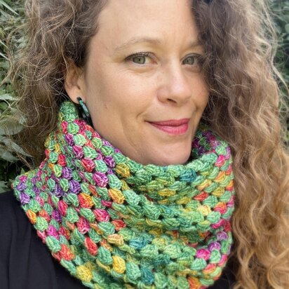 Max Volume Granny Stitch Cowl (US Terminology)