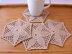 Crochet Coasters "Mosaic Flower"