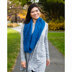 763 Blue Quartz Cowl - Knitting Pattern for Women in Valley Yarns Berkshire Bulky