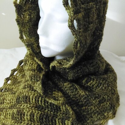 Fiddlehead Hooded Scarflette