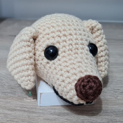 Lenny the Labrador - UK Terminology - Amigurumi