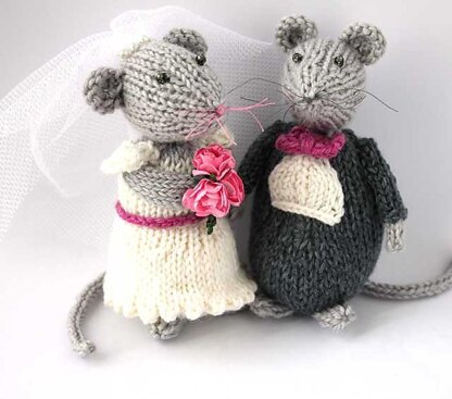 Whisker Knots, Wedding MIce