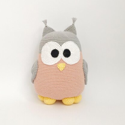 Crochet owl pattern Amigurumi toy pattern