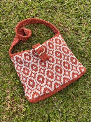 Shooting stars shoulder bag crochet pattern