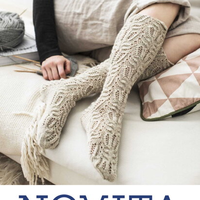 Knee-High Lace Stockings in Novita Nalle - Downloadable PDF