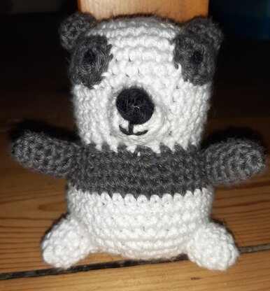Crochet panda