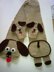 Hot-Doggie Scarf & Mittens  12-065