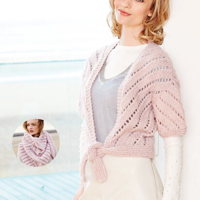 Cardigan & Shawl in Rico Fashion Daiyamondo - 783 - Downloadable PDF