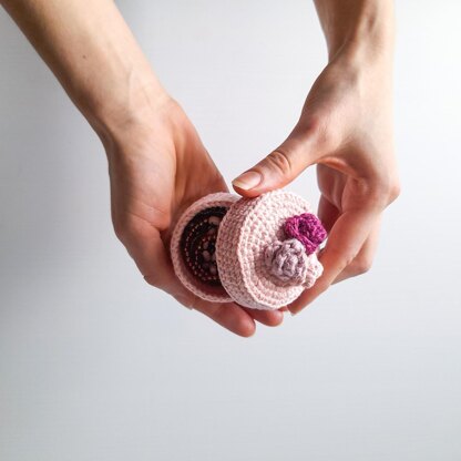 Blushing Rose Trinket Box
