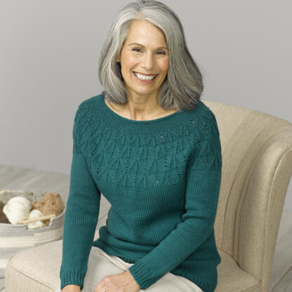 923 Pitaya - Jumper Knitting Pattern for Women in Valley Yarns Amherst