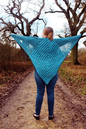 Ten of Diamonds Shawl