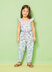 Butterick Children's Romper, Jumpsuit and Sash B6907 - Paper Pattern, Size XXS-XS-S-M-L