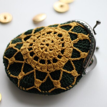 Gold and Jade Coin Purse
