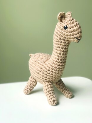 Crochet Alpaca Amigurumi Pattern