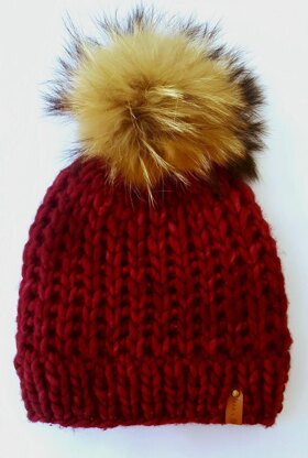 Rising heart beanie