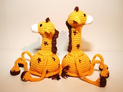 Giraffe - Shelf Sitter - Amigurumi